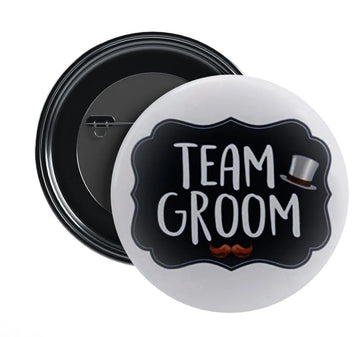 Nivaraprint Wedding Badges | Team Groom | Design 11