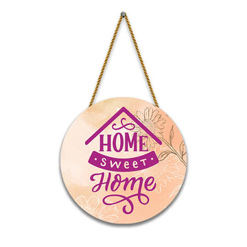 Nivaraprint Wooden Wall Hanging for Home Decoration | HOME SWEET HOME 05