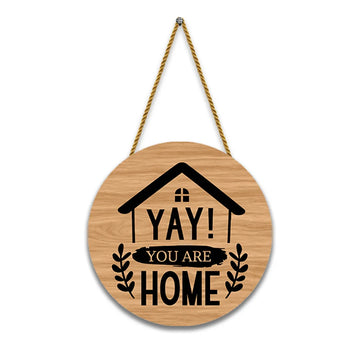 Nivaraprint Wooden Wall Hanging for Home Decoration | YAY You are Home