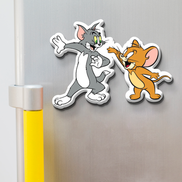 Nivaraprint Souvenir Wooden Fridge Magnet | Tome & Jerry 01