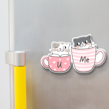 Nivaraprint Souvenir Wooden Fridge Magnet | U & Me