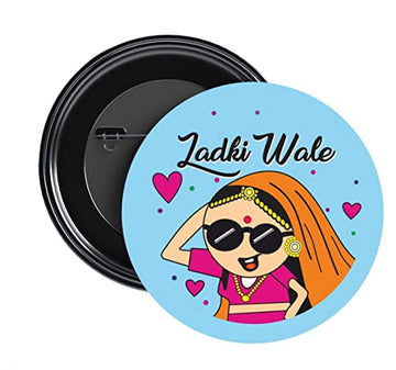 Nivaraprint Wedding Badges | Team Bride | Design 13
