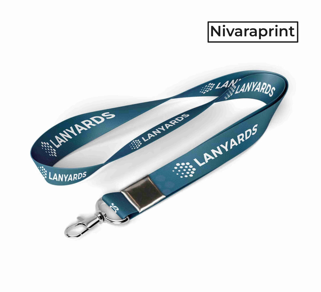 Customised 16 mm Lanyard With Logo Ideal For Event Office ID card Trade Show