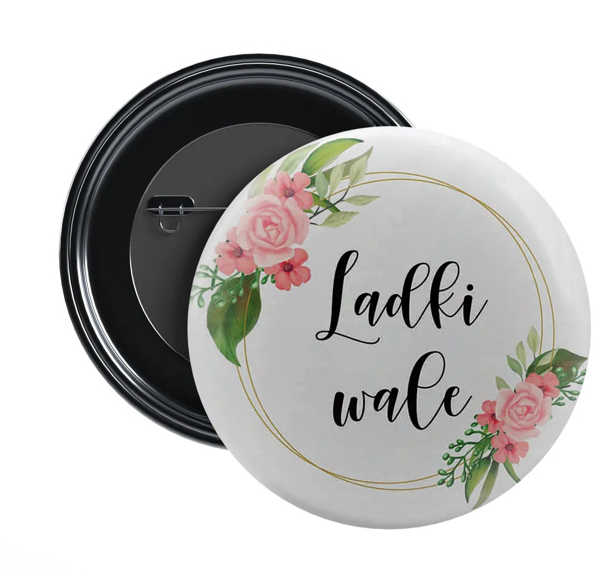 Nivaraprint Wedding Badges | Team Bride | Design 1