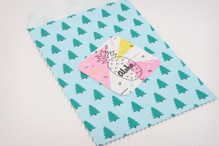 Square Paper Stickers 2x2 Inch | Custom Printed Labels | Bulk Packaging Stickers India