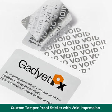 Void Tamper Proof Labels | Security Seal Stickers | Custom Printed Bulk India