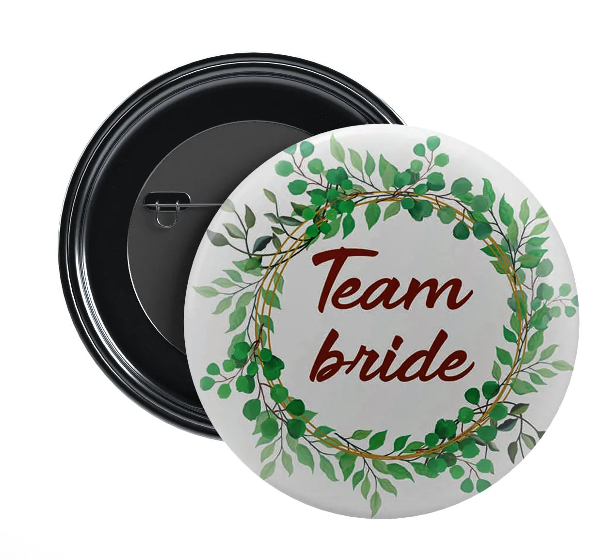 Nivaraprint Wedding Badges | Team Bride | Design 2