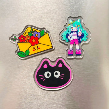 Acrylic UV Print Fridge Magnets