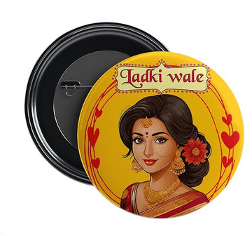 Nivaraprint Wedding Badges | Team Bride | Design 21