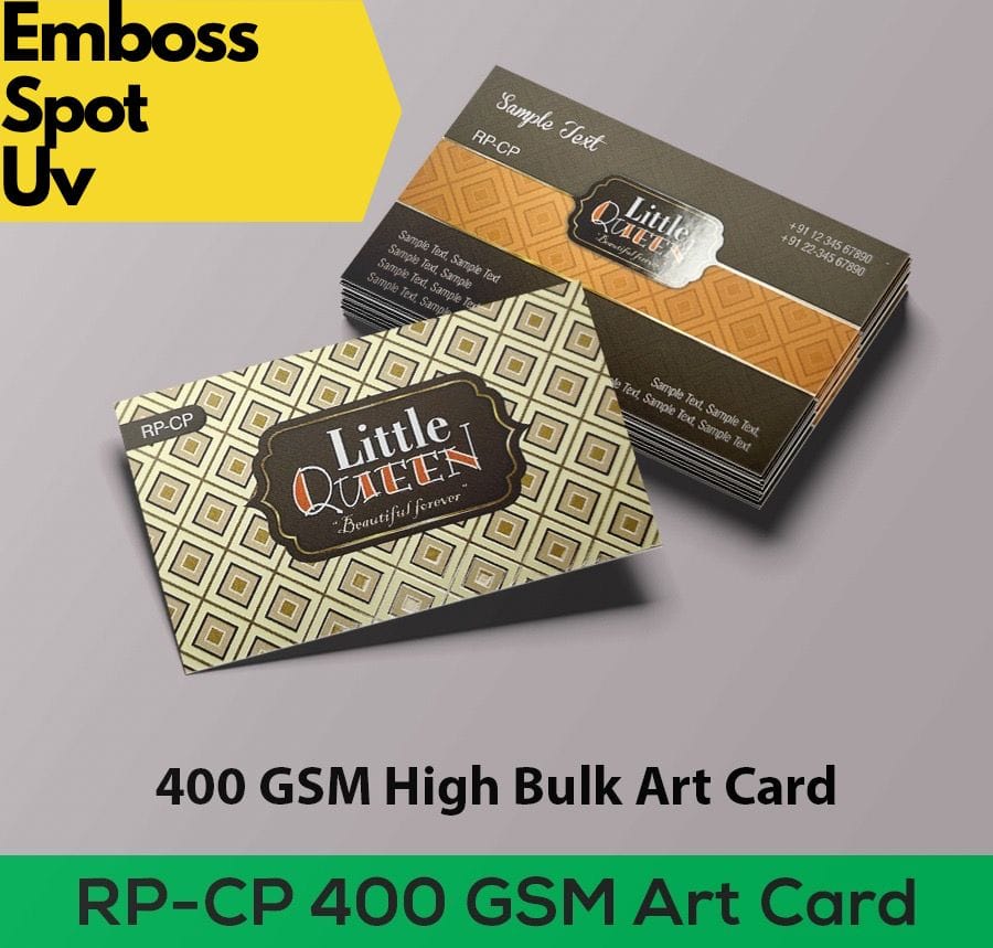 Business Cards Premium Card Printed 400 GSM