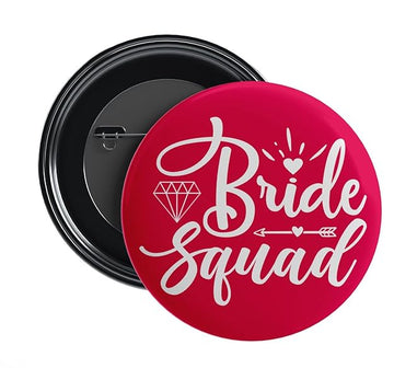 Nivaraprint Wedding Badges | Team Bride | Design 23
