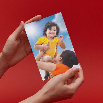 Customised Photo Prints 5 x 7 Inch Set of 10 | 260 GSM Luster Photo Paper | Personalised Pictures for Frames, Albums, Wall Decor, Birthday, Wedding & Anniversary Gifts