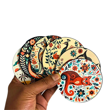 Digital Print MDF Coaster 3MM Custom Personalised Gift India