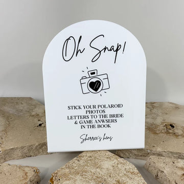 Arch Display Stand | Custom UV Digital Printed Acrylic Stand