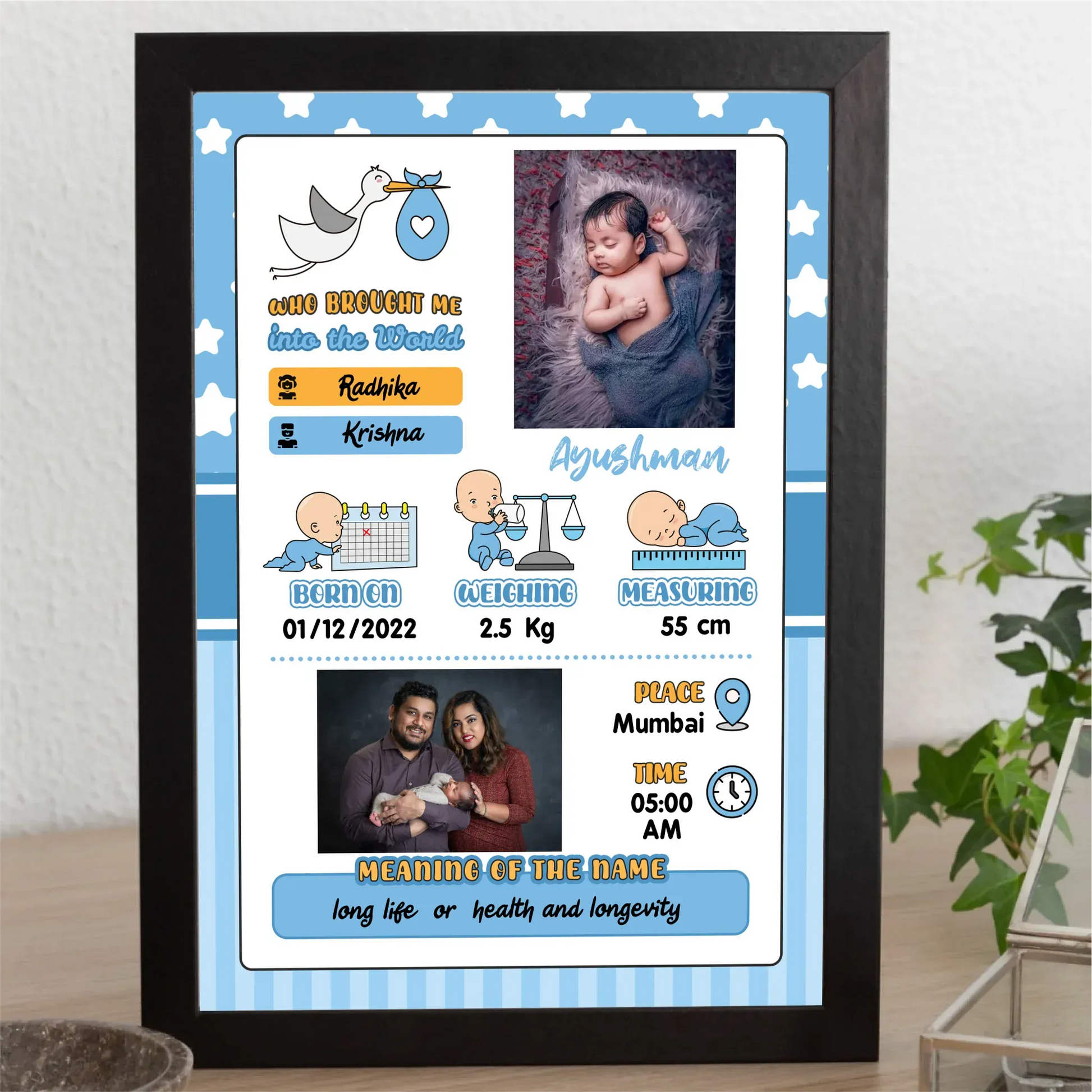 Baby Birth Frame