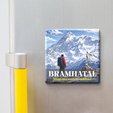 Nivaraprint Souvenir Wooden Fridge Magnet – BRAMHATAL Trek India