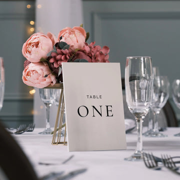 Minimal Table Numbers with Stand