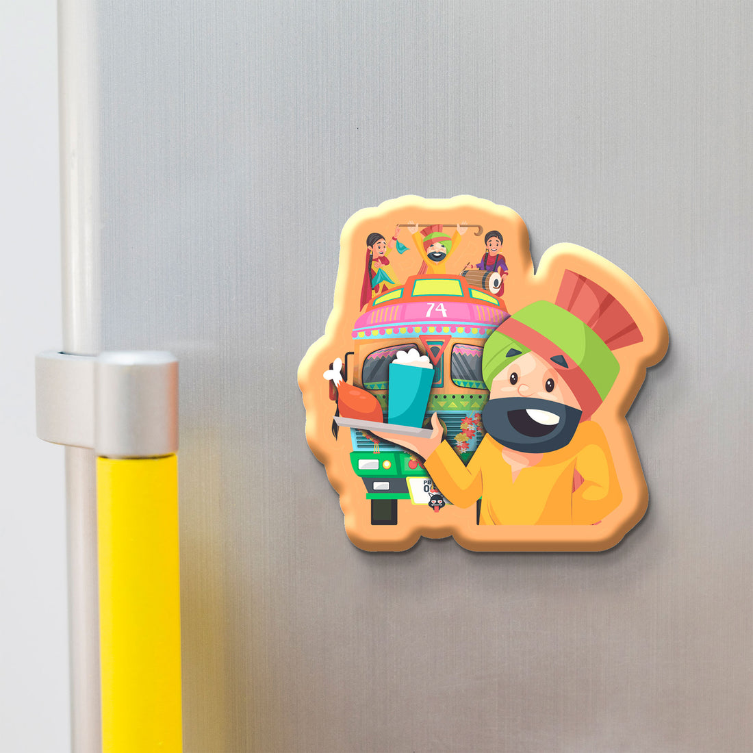 Fridge magnet Punjab