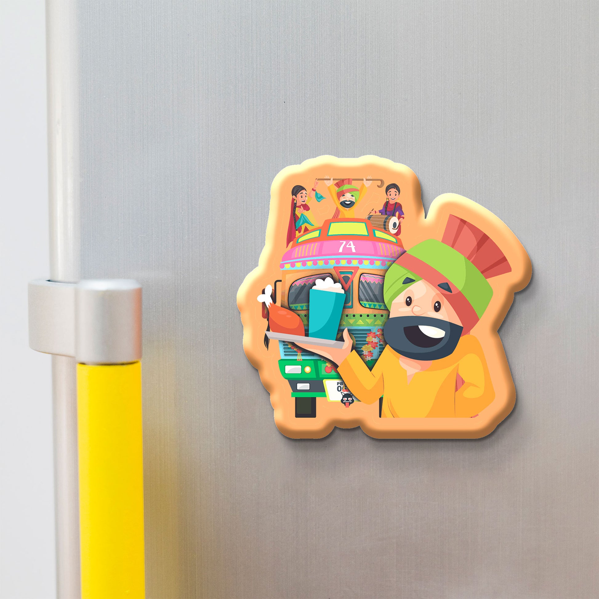 Fridge magnet Punjab