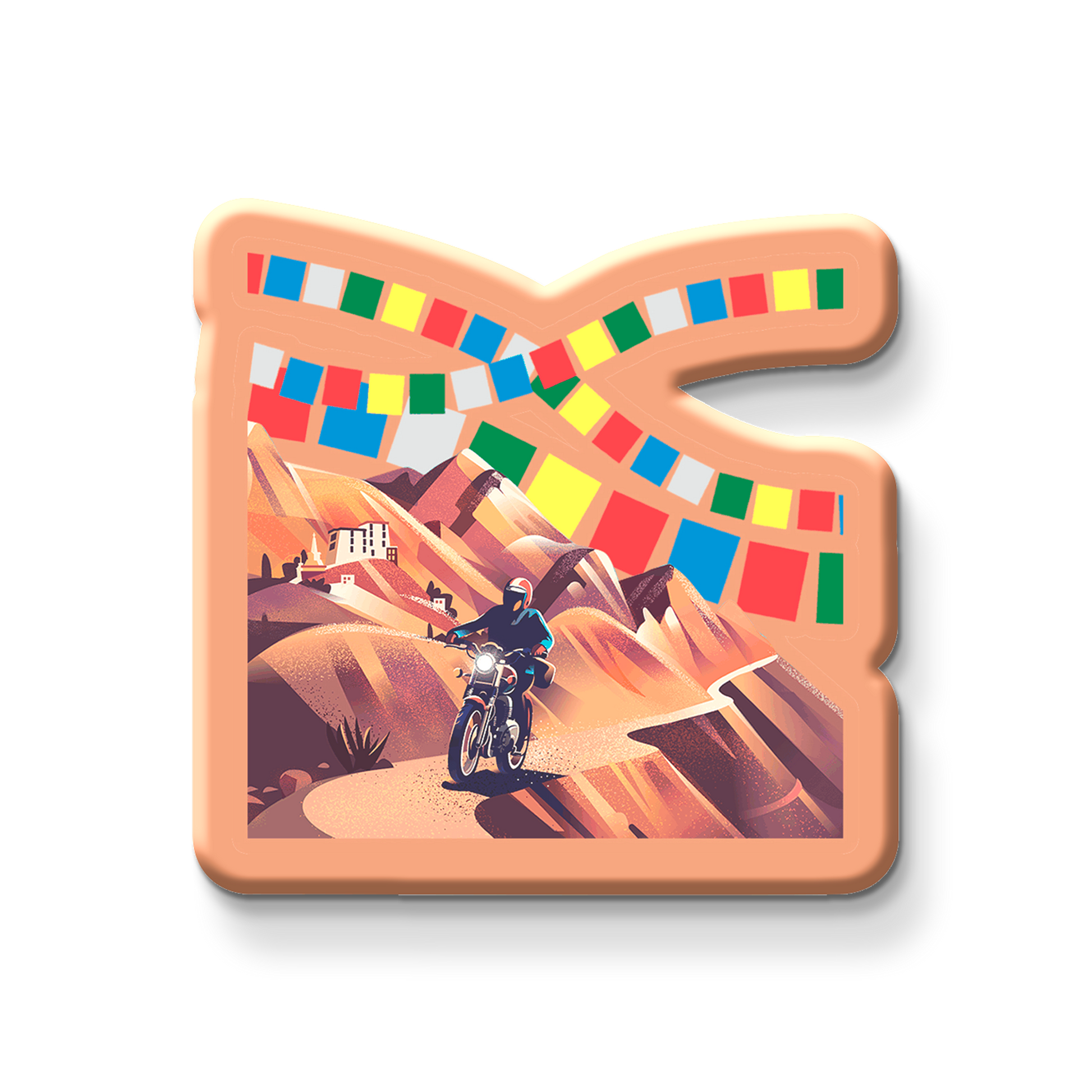 Ladakh  Fridge magnet