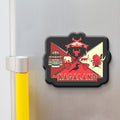 Fridge magnet with Nagaland design on a refrigerator