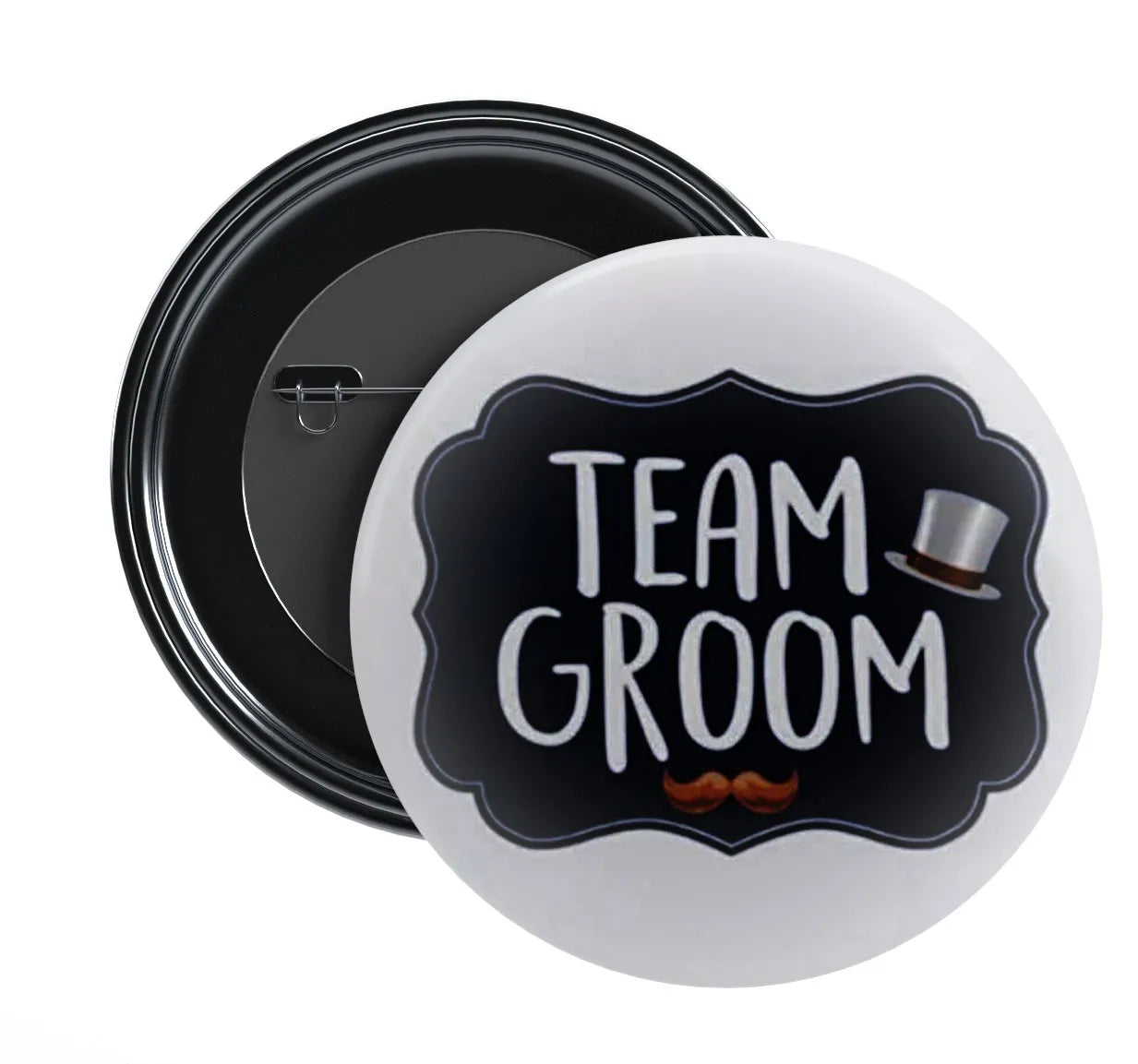 Nivaraprint Wedding Badges | Team Groom | Design 11