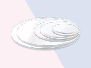 Blank Acrylic Circle – Clear Acrylic Discs (3mm Thick)