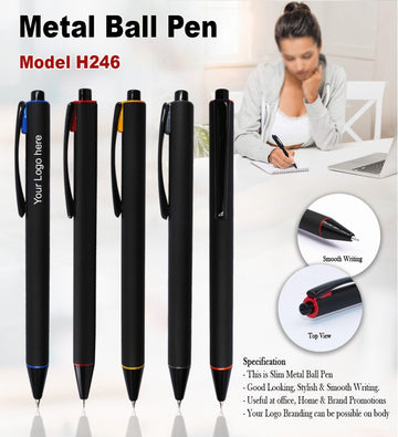 Twist Metal Ball Pen | Custom Logo Bulk Corporate Pen India