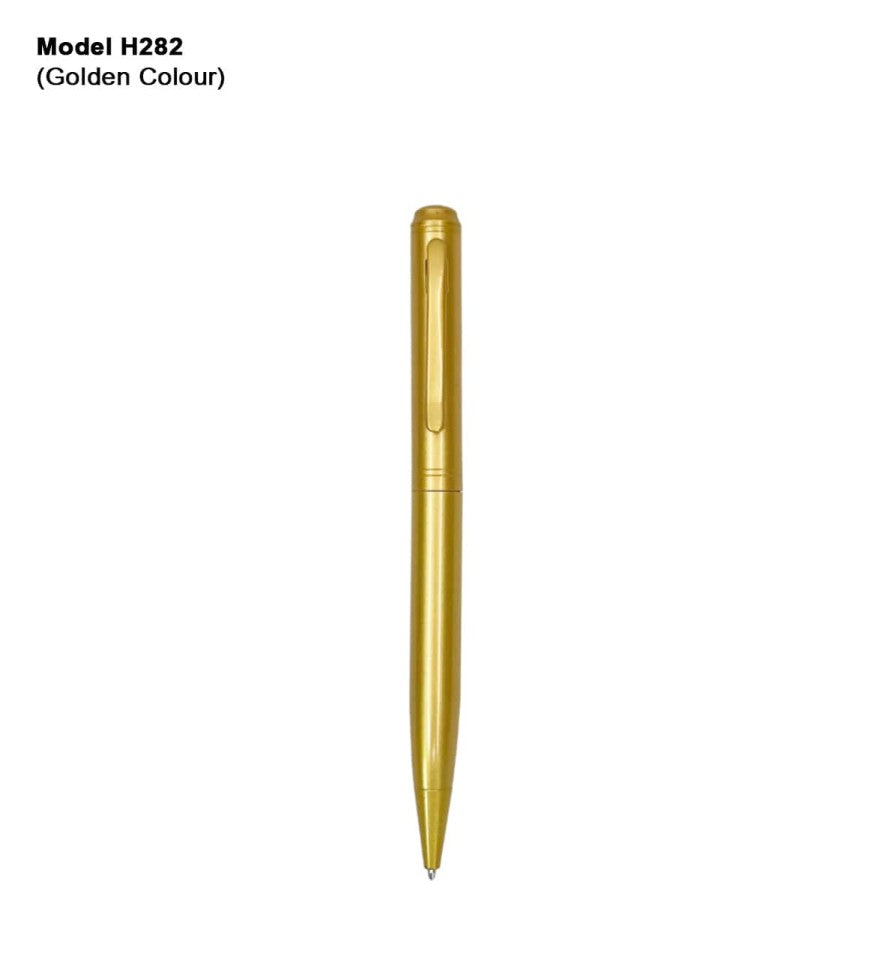 Golden Metal Ball Pen | Premium Custom Logo Corporate Gift India