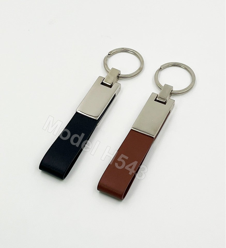 Metal Keychain with Loop