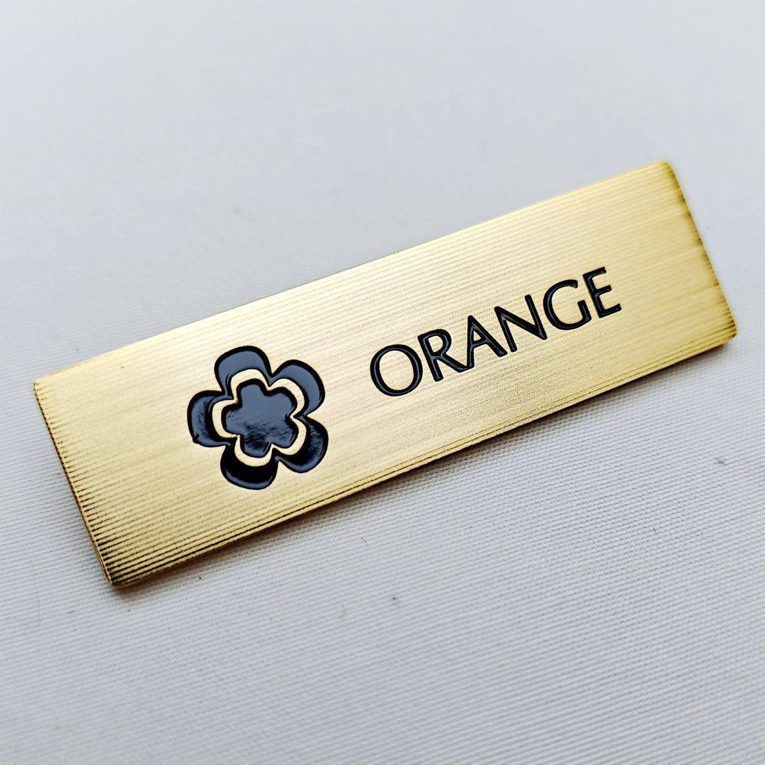 Brass Etching Name Badges