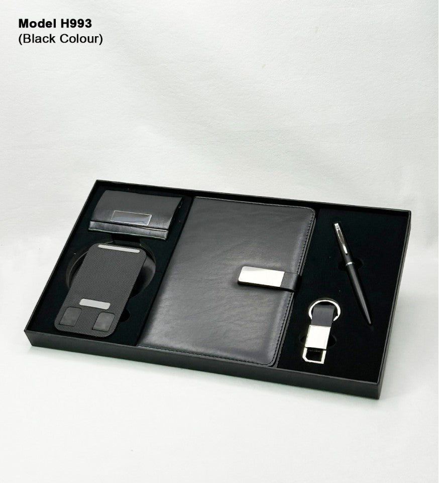 5 in 1 Gift Set – Diary + Pen + Keychain + Card Holder + Mobile Stand (Model H993)