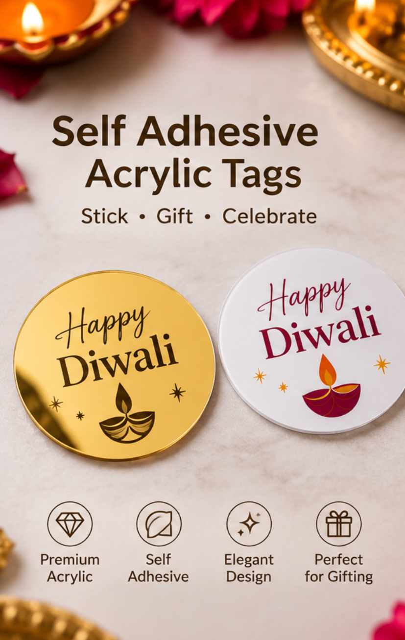 Happy Diwali Gift Tags – Personalised Diwali Gift Tags – view 5