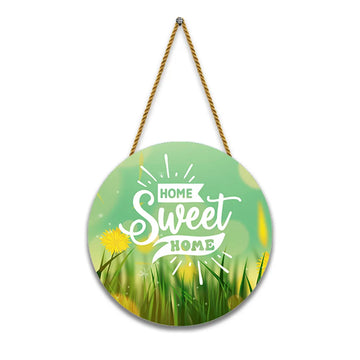 Nivaraprint Wooden Wall Hanging for Home Decoration | HOME SWEET HOME 06