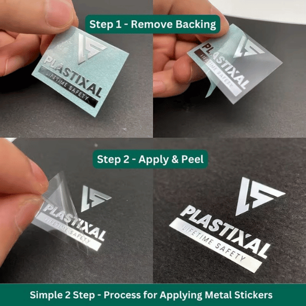 Metal Stickers – Luxury Custom Label