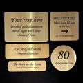 Name Plates Steel / Brass