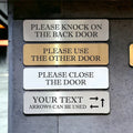 Name Plates Steel / Brass