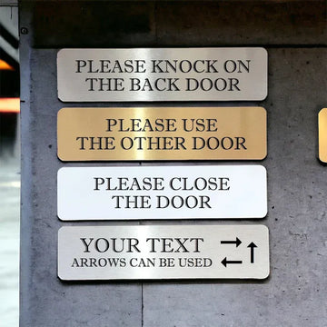 Name Plates Steel / Brass