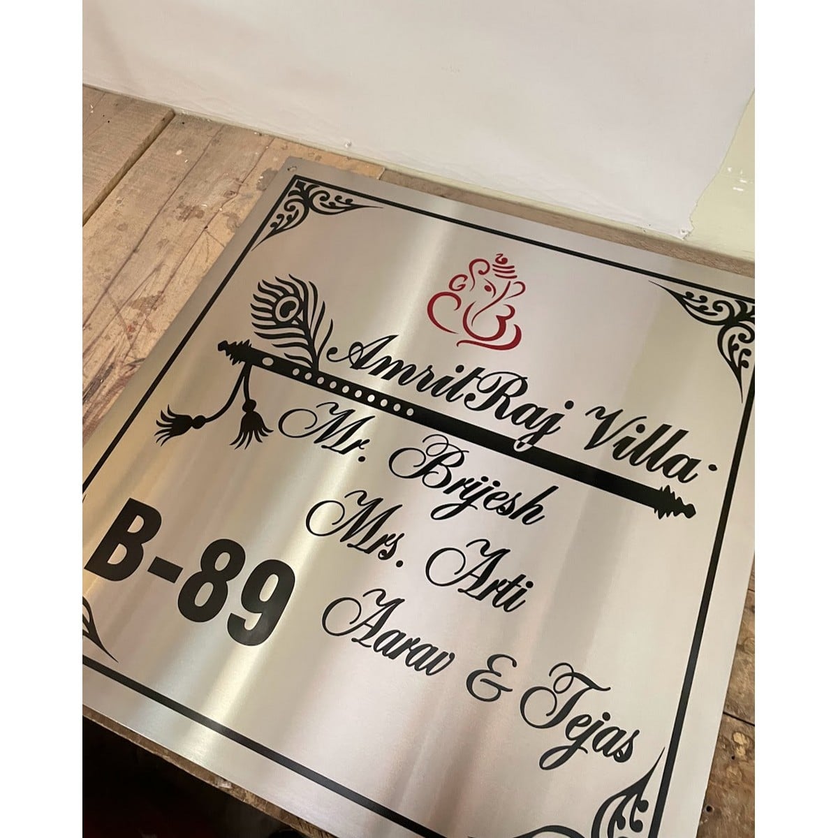 Name Plates Steel / Brass
