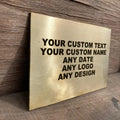 Name Plates Steel / Brass