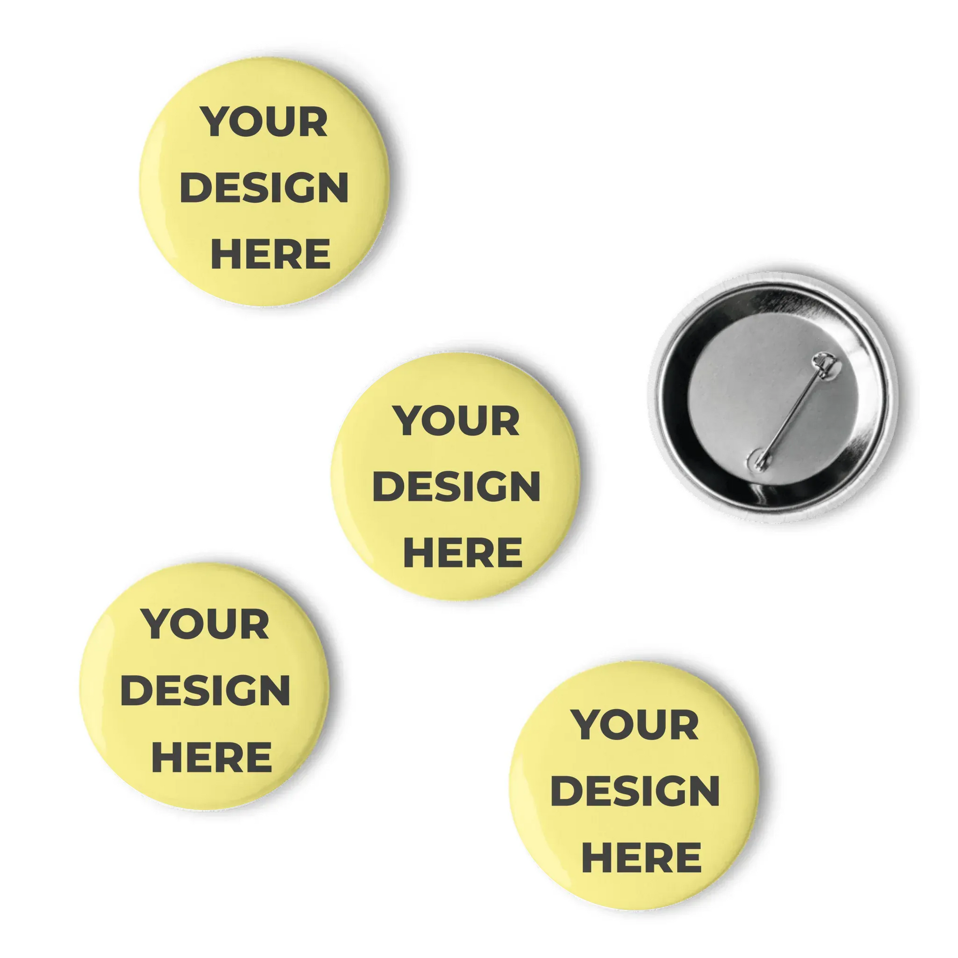 Nivaraprint Customized Button Badge | Round | 58mm | Back Side Pin