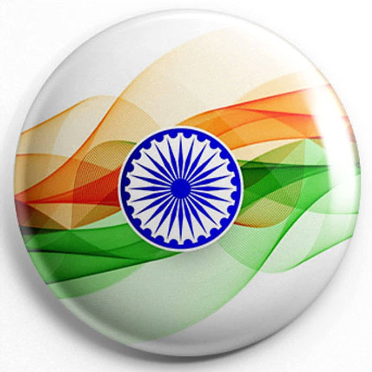 Nivaraprint Indian Flag Badges | National Tricolor Badges | Design 2
