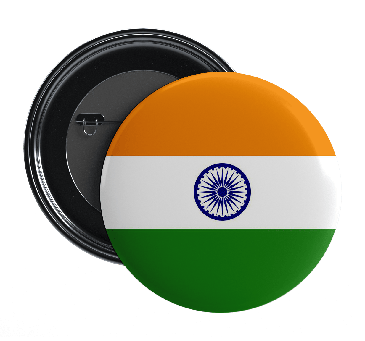 Nivaraprint Indian Flag Badges | National Tricolor Badges | Design 3
