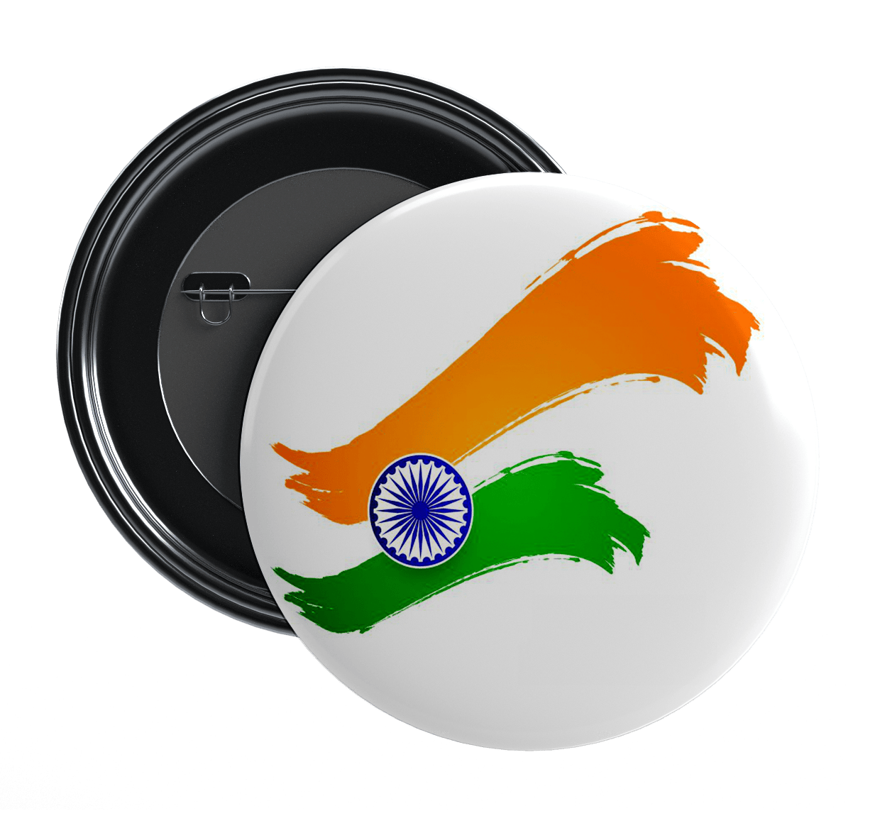 Nivaraprint Indian Flag Badges | National Tricolor Badges | Design 4