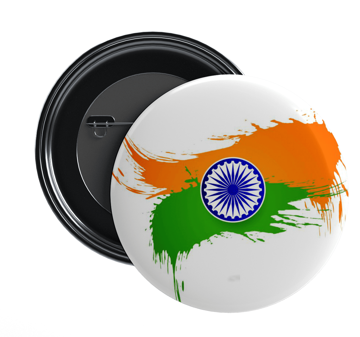 Nivaraprint Indian Flag Badges | National Tricolor Badges | Design 6