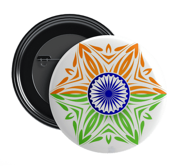 Nivaraprint Indian Flag Badges | National Tricolor Badges | Design 7