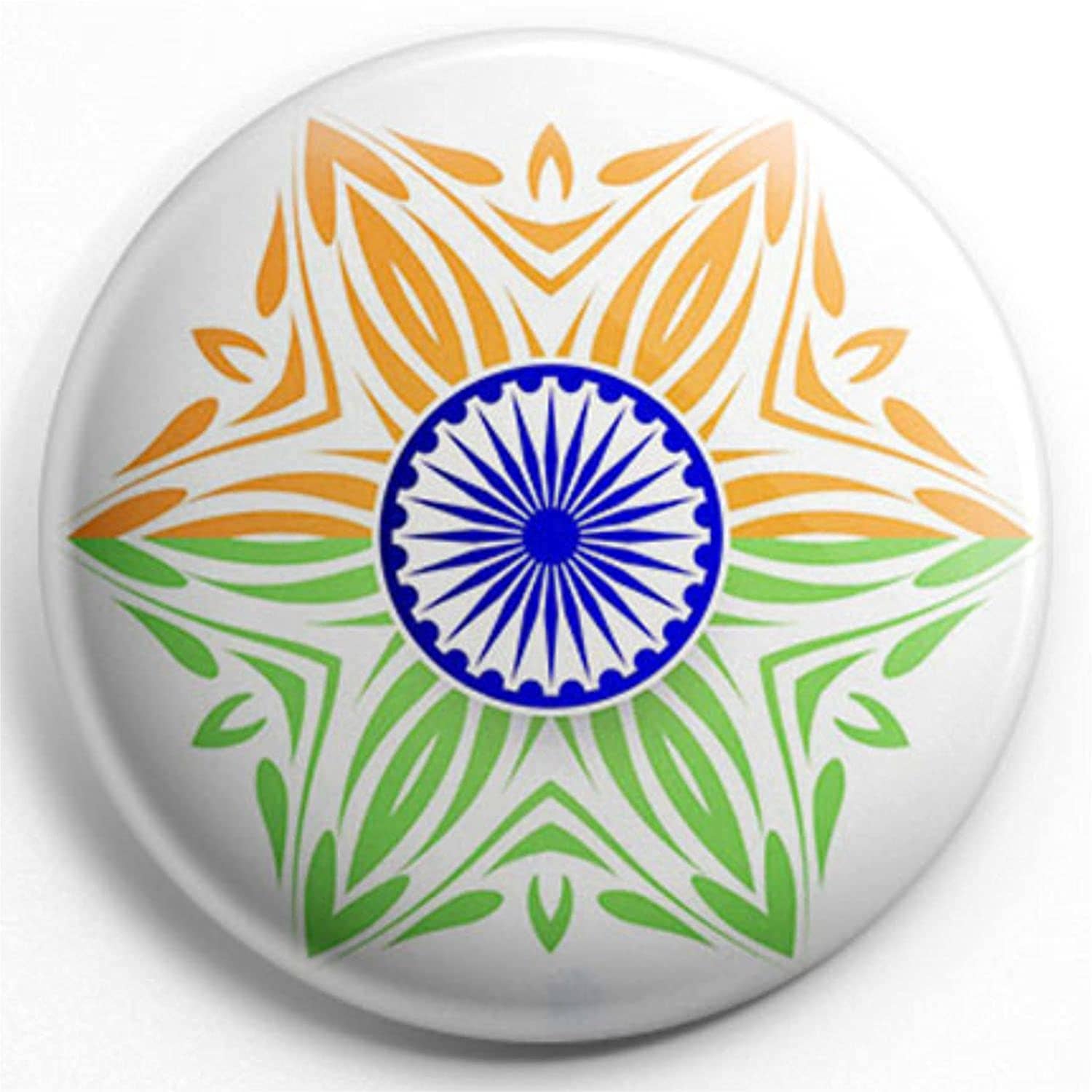 Nivaraprint Indian Flag Badges | National Tricolor Badges | Design 7