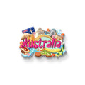 Nivaraprint Souvenir Wooden Fridge Magnet | Australia