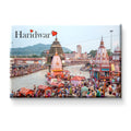 Nivaraprint Souvenir Wooden Fridge Magnet | Haridwar
