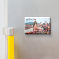 Nivaraprint Souvenir Wooden Fridge Magnet | Haridwar